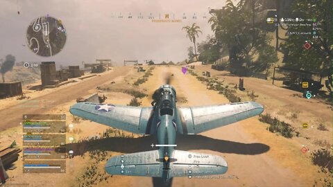 Got there man with a plane