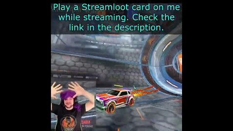 Hands up! Rocket League Streamloots!