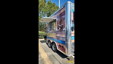Like-New - 2021 8' x 10' Diamond Cargo Food Concession Trailer with Pro-Fire Suppression