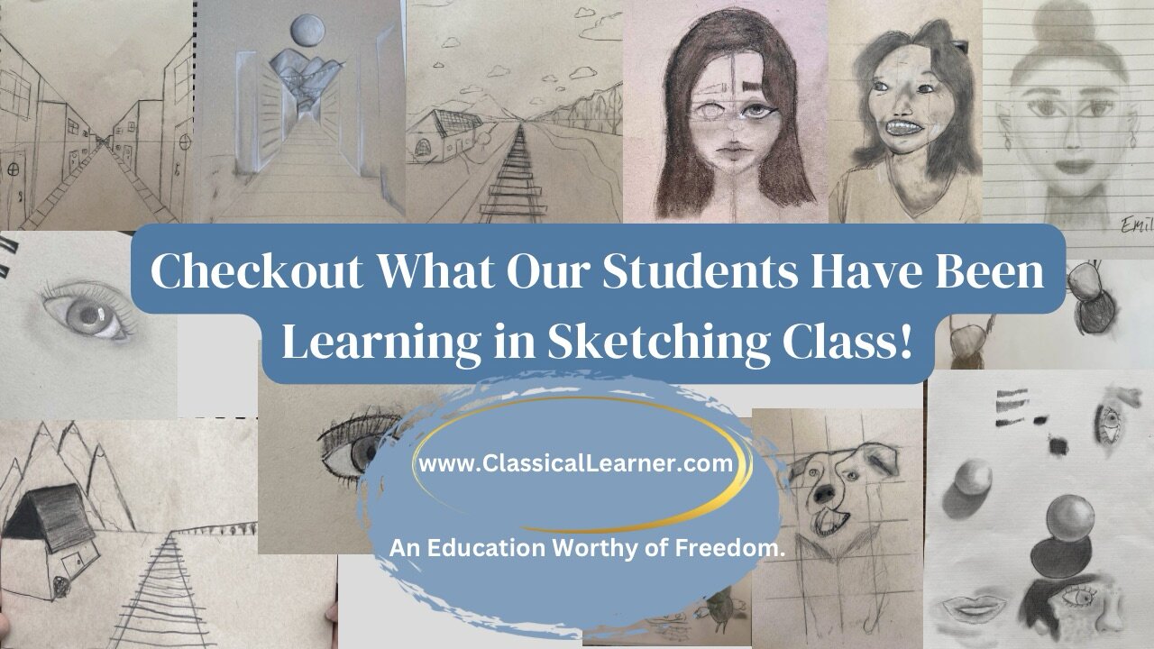 Checkout What Our Students Have Been Learning in Sketching Class!