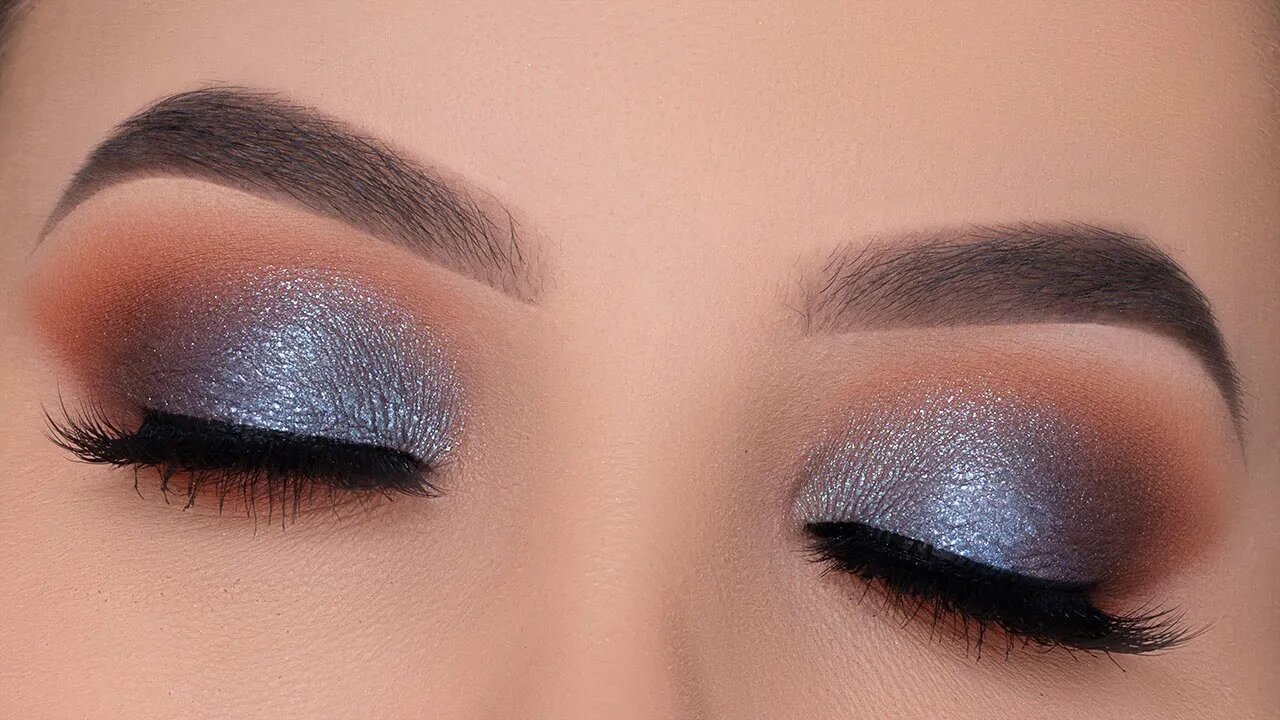 Blue Brown Smokey Eye Look Tutorial | Maven Beauty