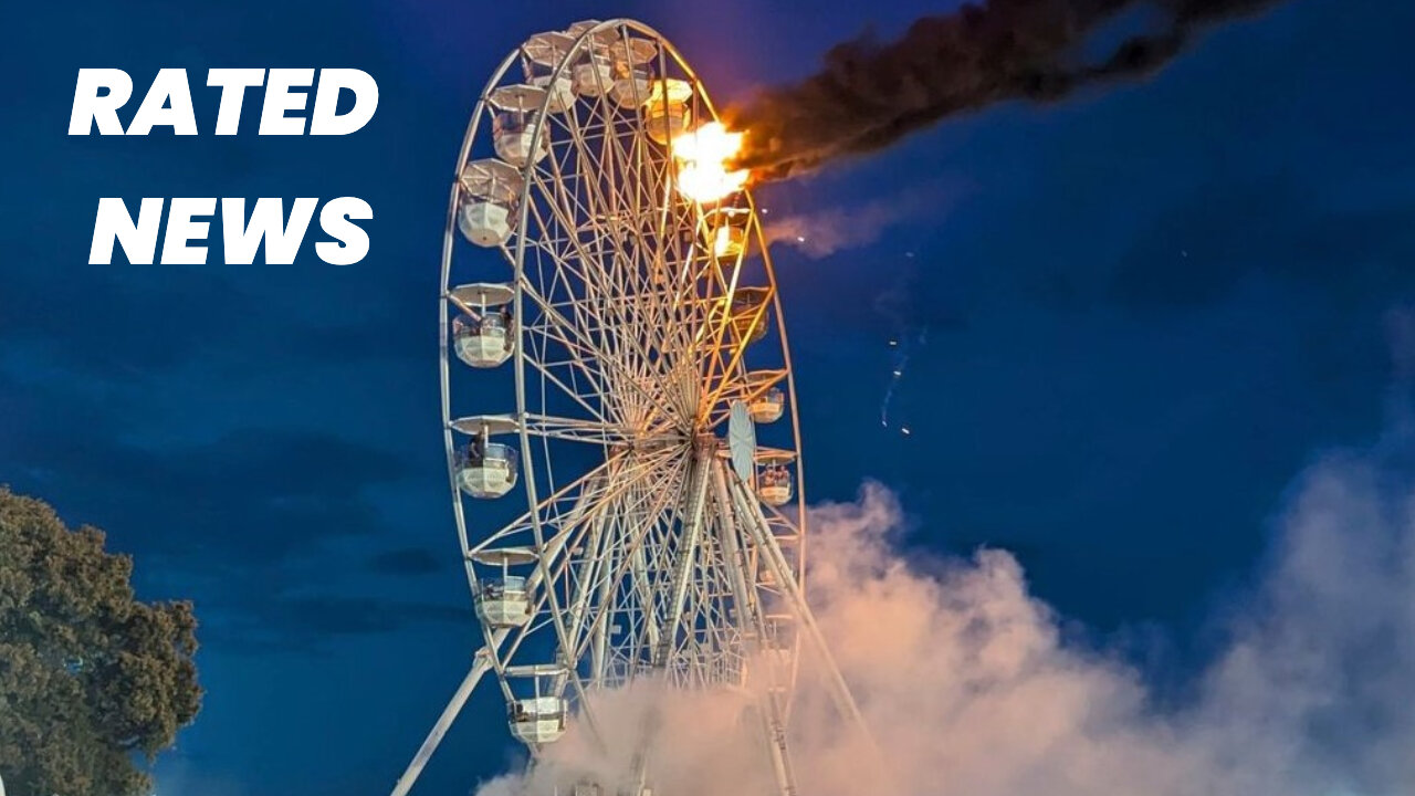 Social Media Videos Capture Ferris Wheel Blaze Injuring 30 at Festival