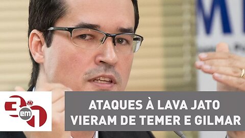 Deltan Dallagnol: 'grandes ataques à Lava Jato vieram de Temer e Gilmar'