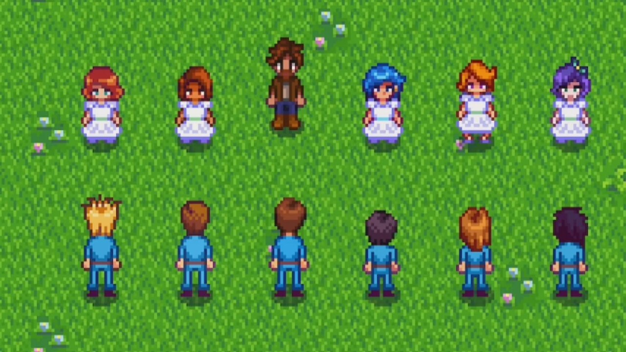 Flower Dance | Same Gender Partner[Male] - Stardew Valley