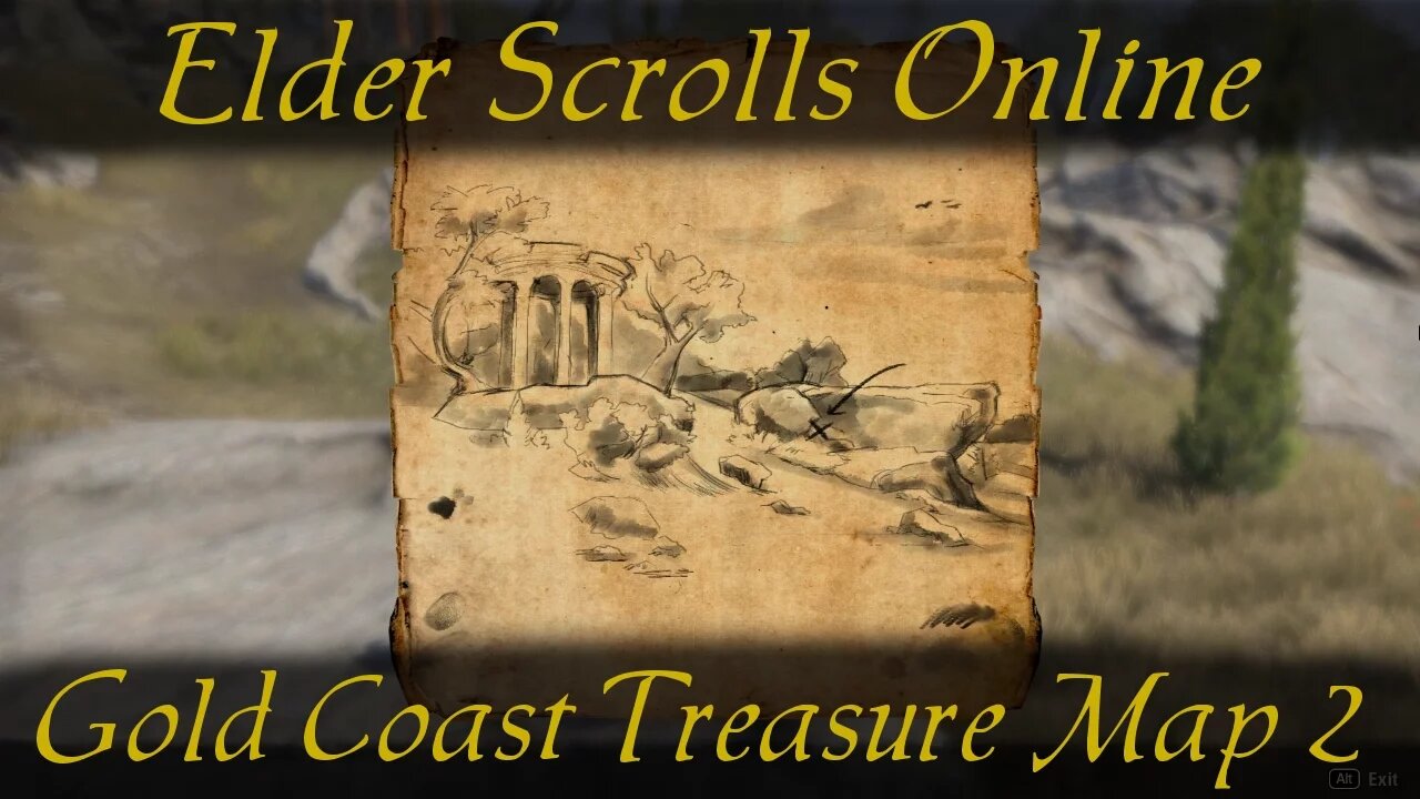 Gold Coast Treasure Map 2 ii [Elder Scrolls Online] ESO