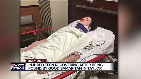 Taylor police investigating teen found badly injured on the side of the road