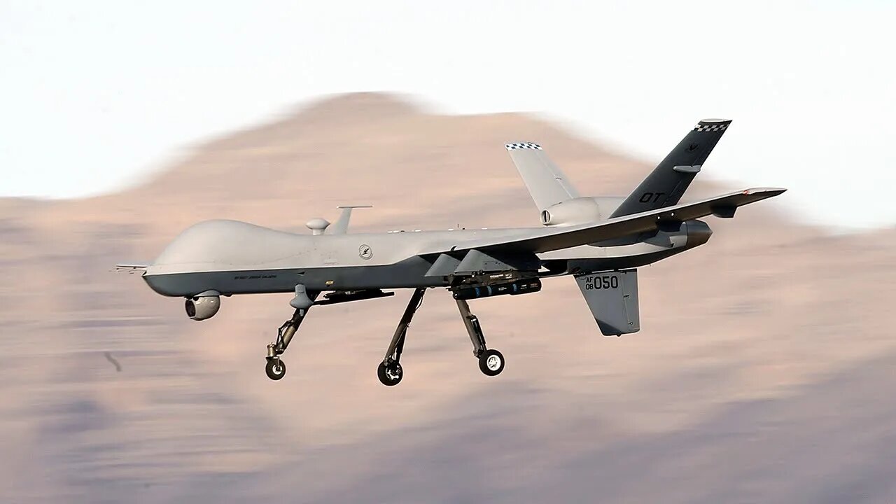 Tensions Rise USA Drone Crashes Due To Russian Jet