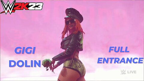 WWE 2k23 Gigi Dolin Full Entrance