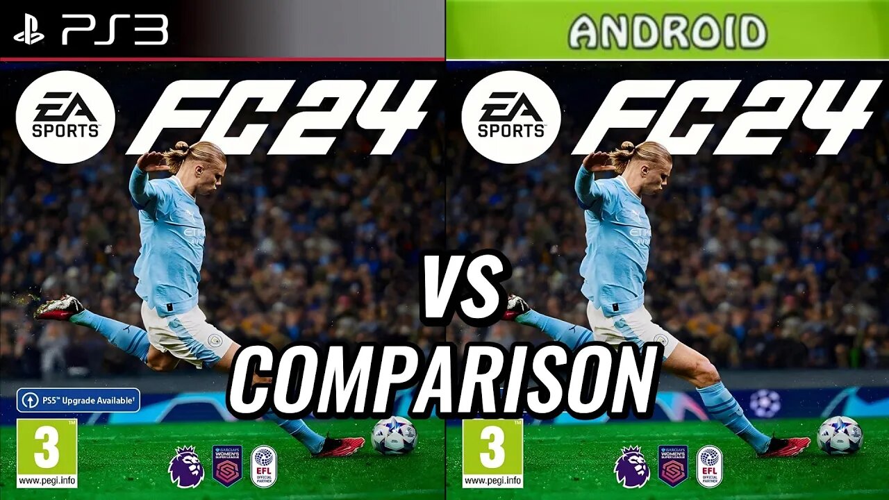 EA FC 24 PS3 Vs Android