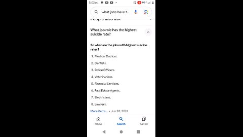 Which jobs have the highest suicide rate. YouTube wouldn't let me share this in a collaboration.