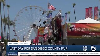 Last day for the County Fair