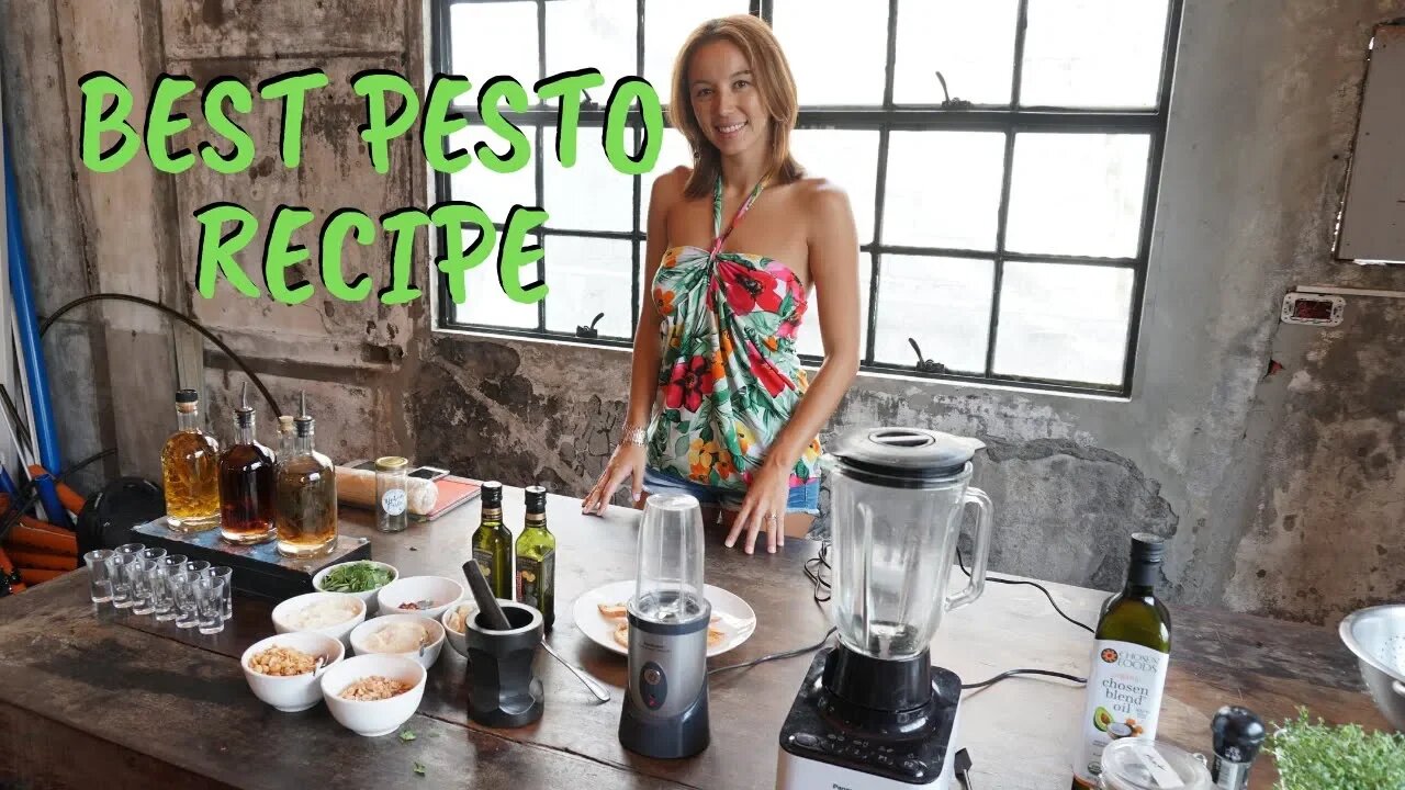 Farm-To-Table Pesto Making with Urban Greens