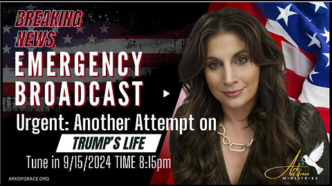 Emergency Broadcast Urgent: Another Attempt on Trump's LIFE!