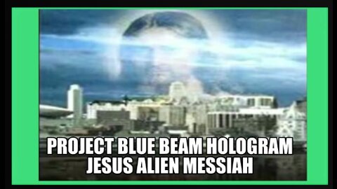 ⁣PROJECT BLUE BEAM HOLOGRAM- JESUS, ALIEN, MESSIAH!