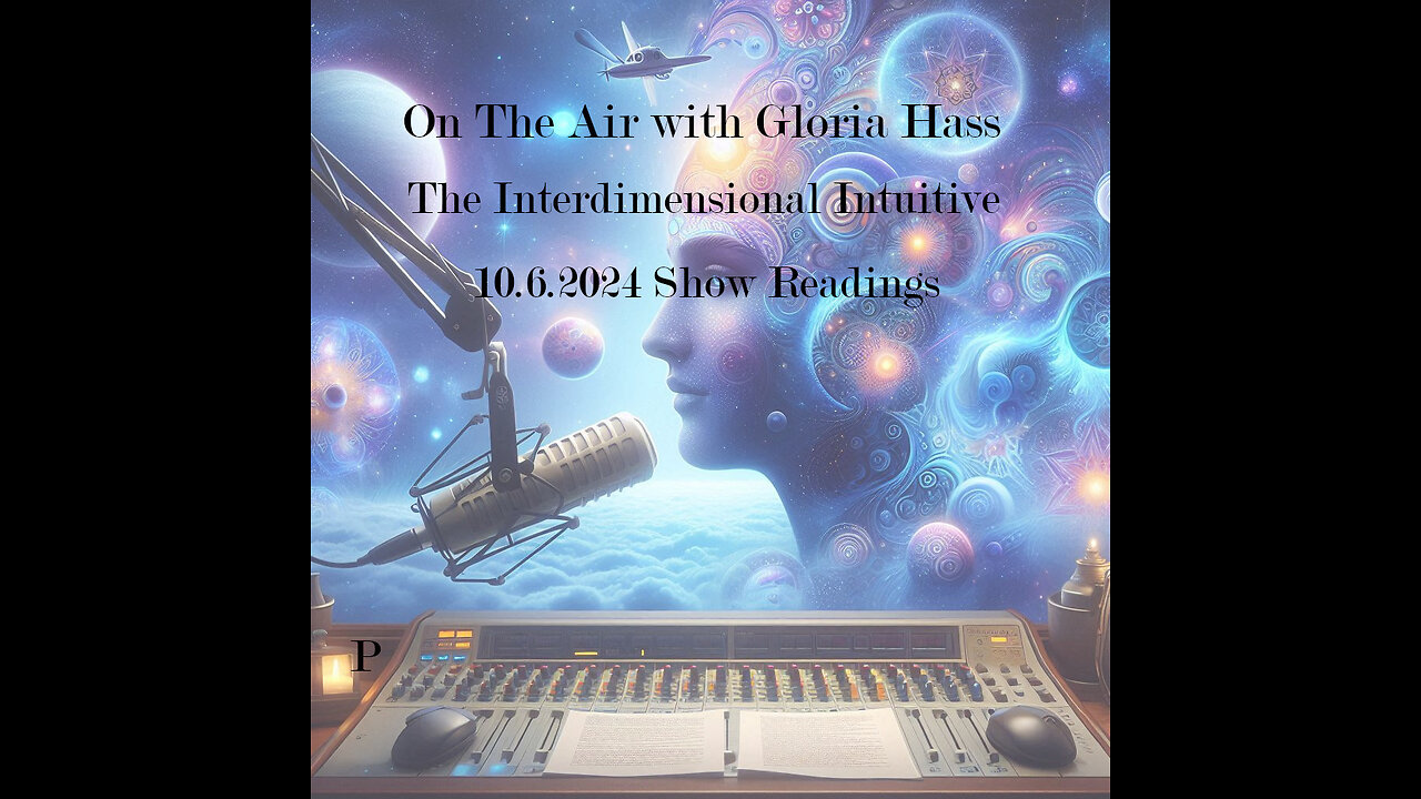 10.6.2024 Readings - On The Air with Gloria Hass The Interdimensional Intuitive