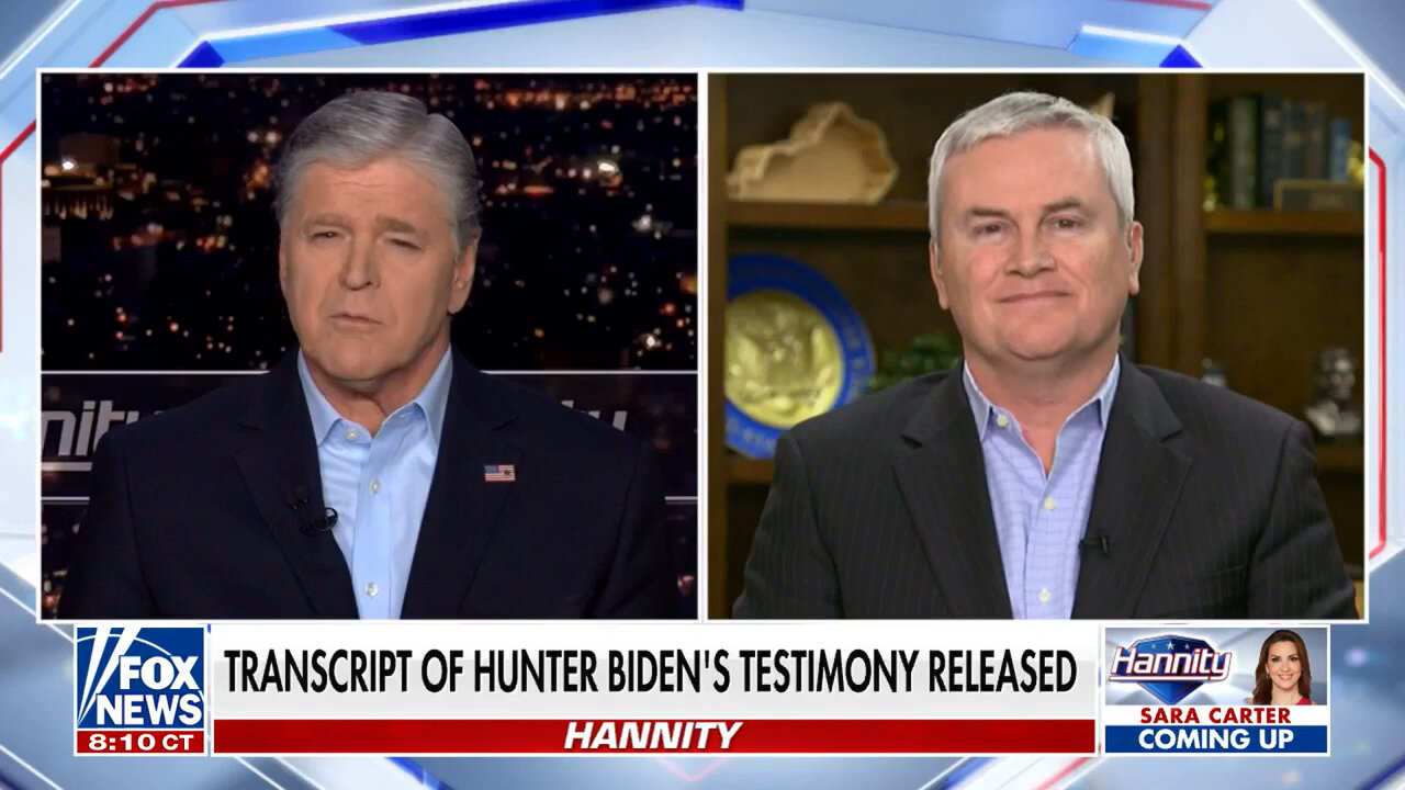 Rep. James Comer: The Hunter Biden Deposition Was A 'Huge Success'