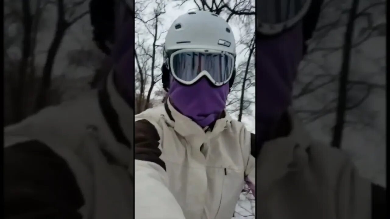 Fat Biking in the Snow Trails