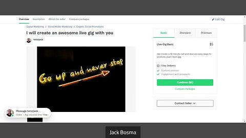 I Will Create An Awesome Live Gig With You