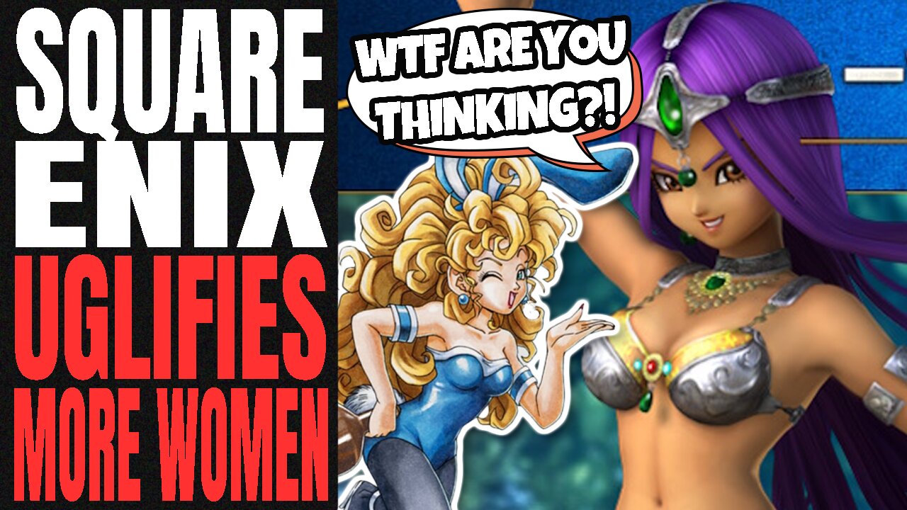 Woke Square Enix INSULTS TORIYAMA | Dragon Quest III HD 2D Remake CENSORS ONLY WOMEN For MODERNITY