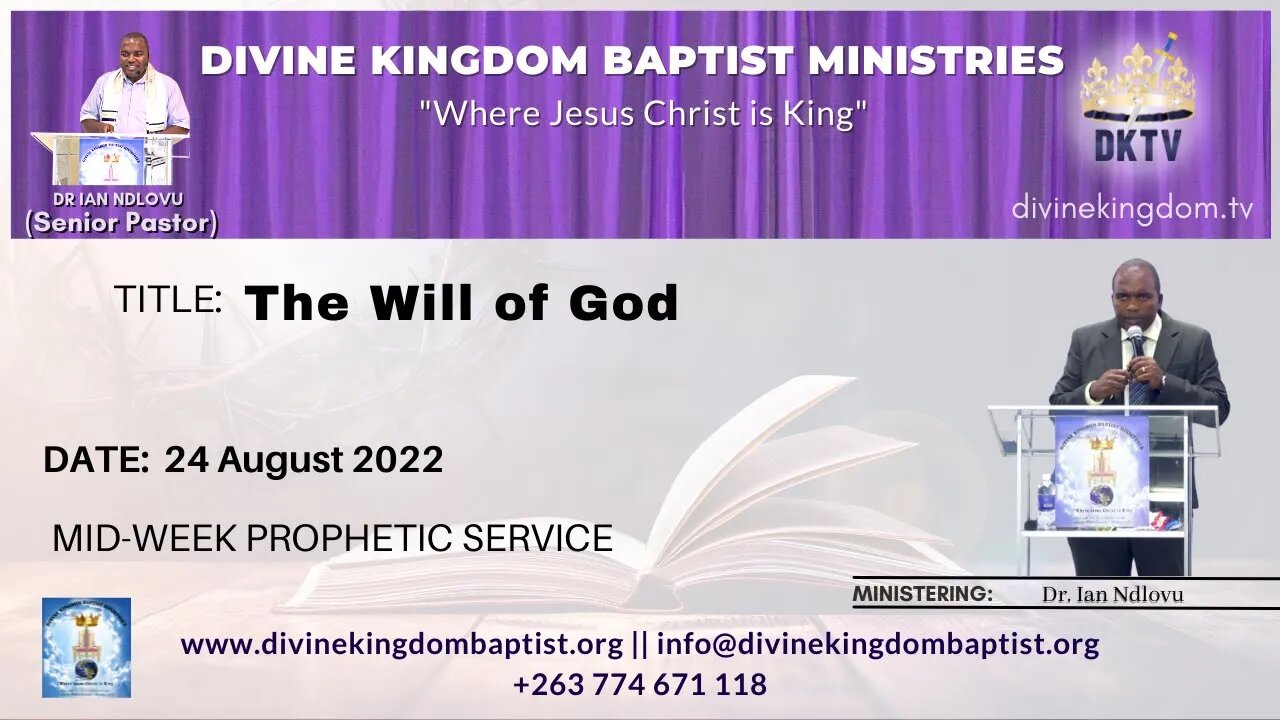 The Will of God (24/08/2022)