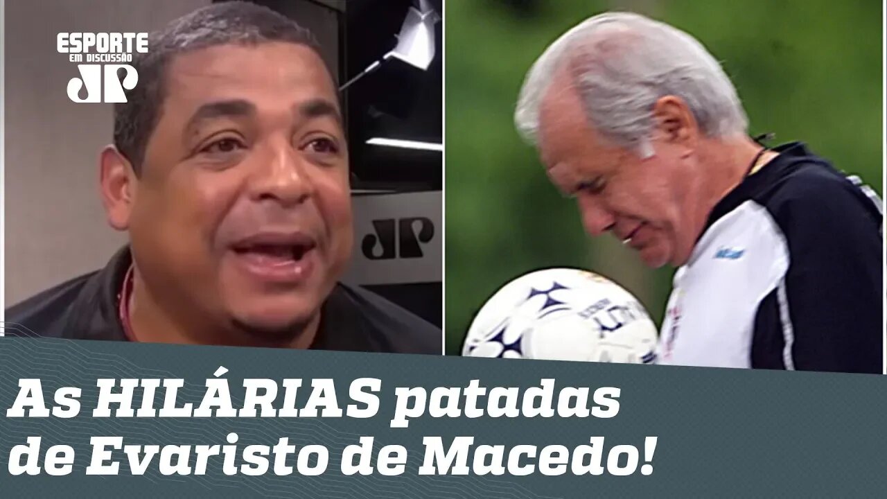 Histórias do Vampeta: as melhores PATADAS do "delicado" Evaristo de Macedo!