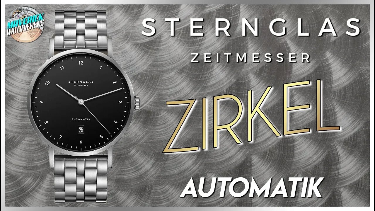 Chinese Bauhaus! | Sternglas Zirkel 50m Automatic Dress Watch Unbox & Review