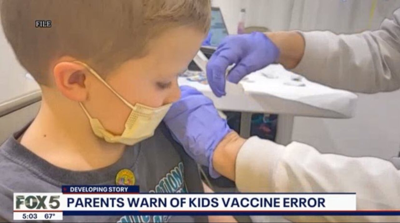 Virginia: More than 100 children were given the wrong dose of COVID "vaccine"