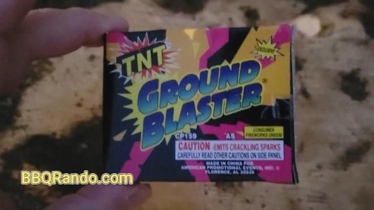 Ground Blaster - TNT Fireworks