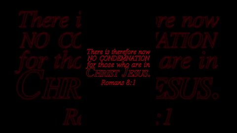 Romans 8:1 #romans #Jesus #condemnation #Christians #bible #bibleverse #biblequotes #shorts