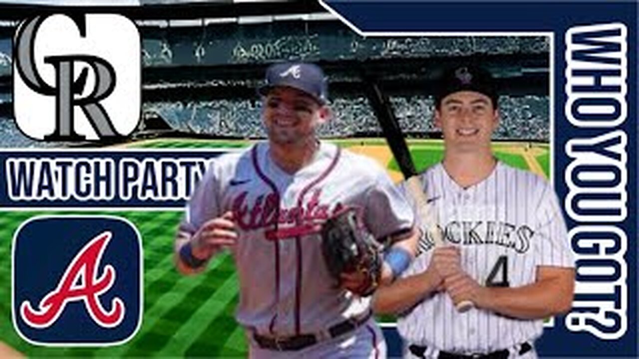 Colorado Rockies vs Atlanta Braves | Live Play by Play & Reaction Stream 3D Sim | MLB 2024 Gm 139