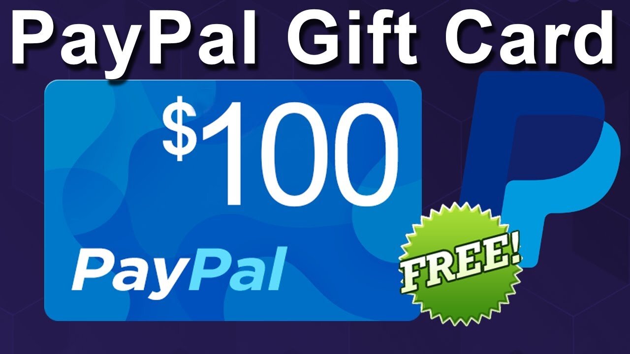 How to get FREE paypal gift card - How to also redeem paypal gift card