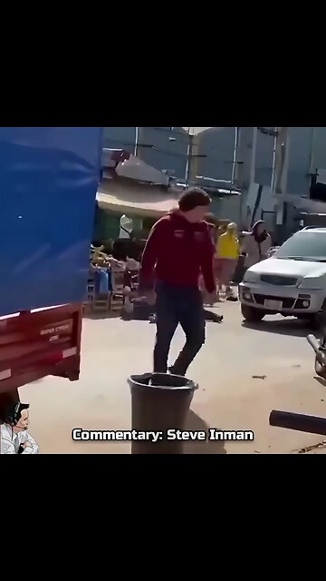 His opponent scored a complimentary journey into the center of the Earth.