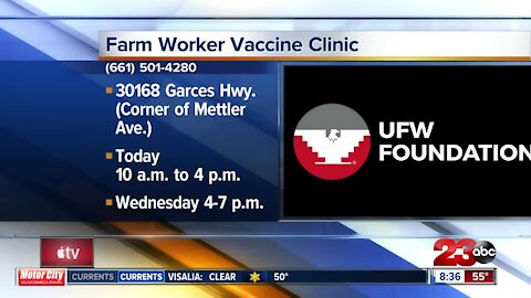 Free farmworker vaccine clinic continues in Delano