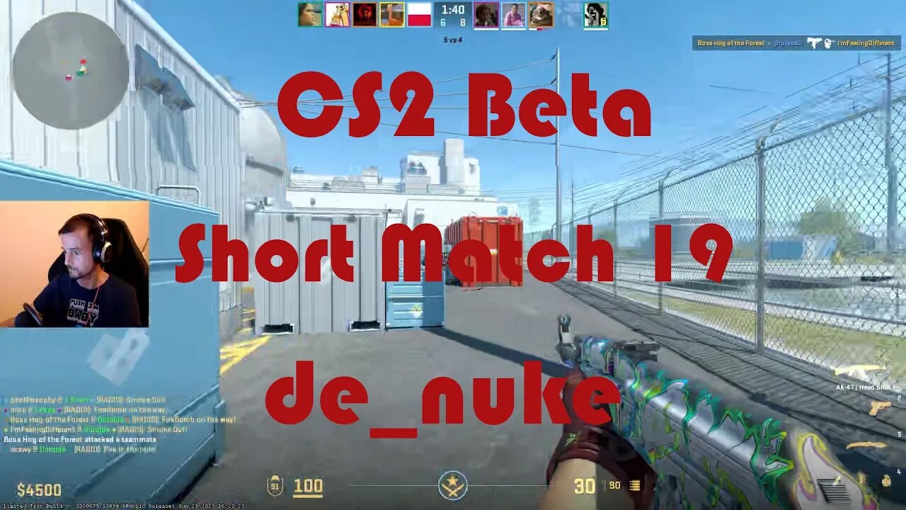 CS2 Beta de_nuke Playtest - Short Match 19