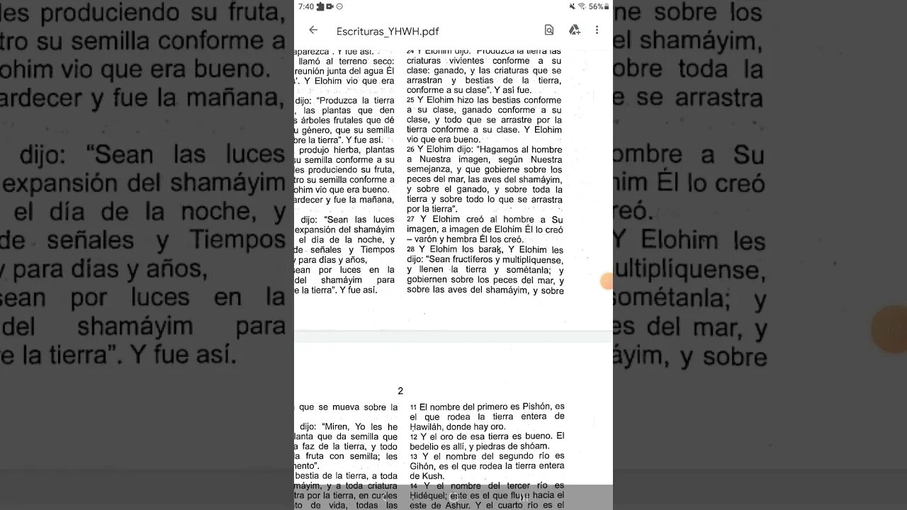 El primero mamdimiento en la biblia