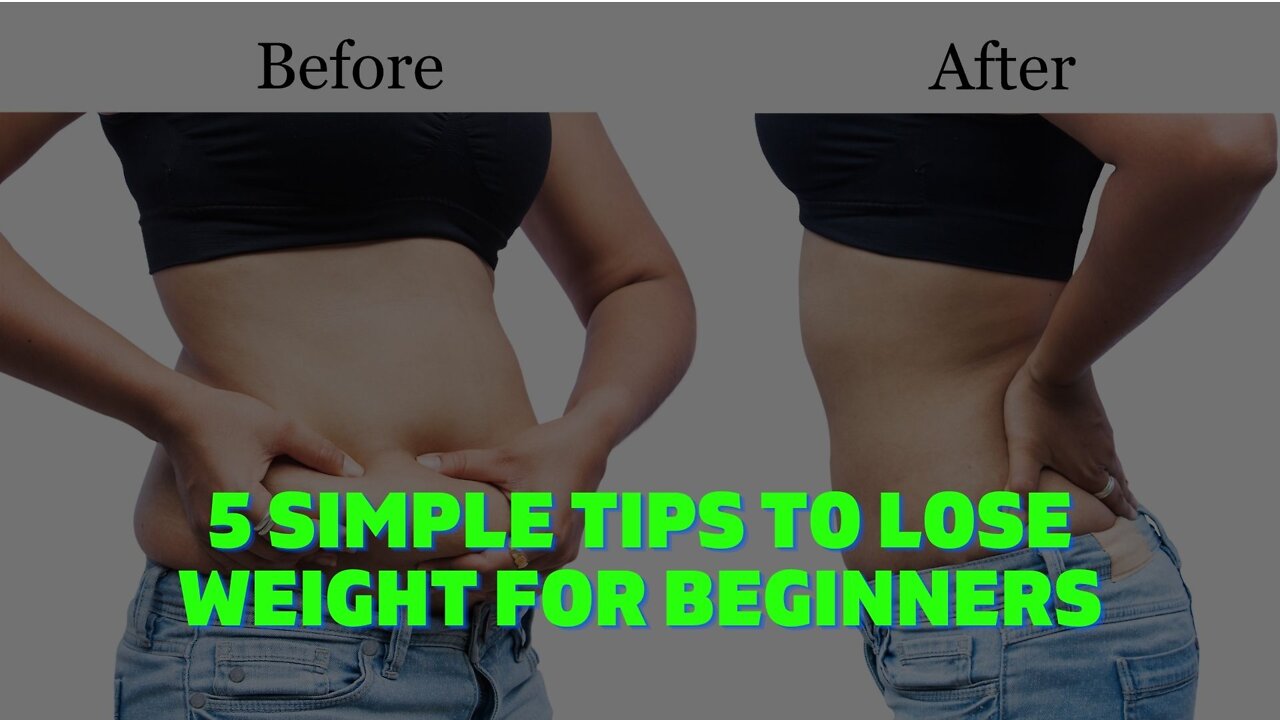 My TOP 5 Tips to Lose More Weight (FOR BEGINNERS)