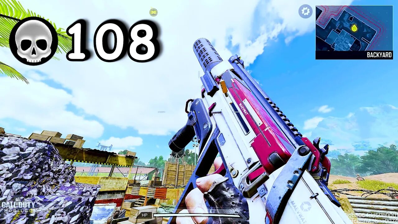 PDW 57 Royal Crimson 108 Kills Gameplay