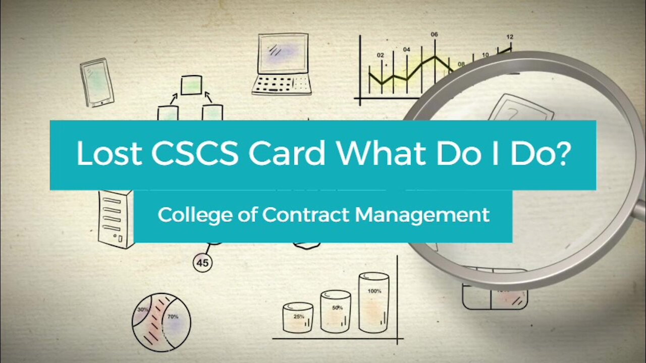 Lost CSCS Card What Do I Do