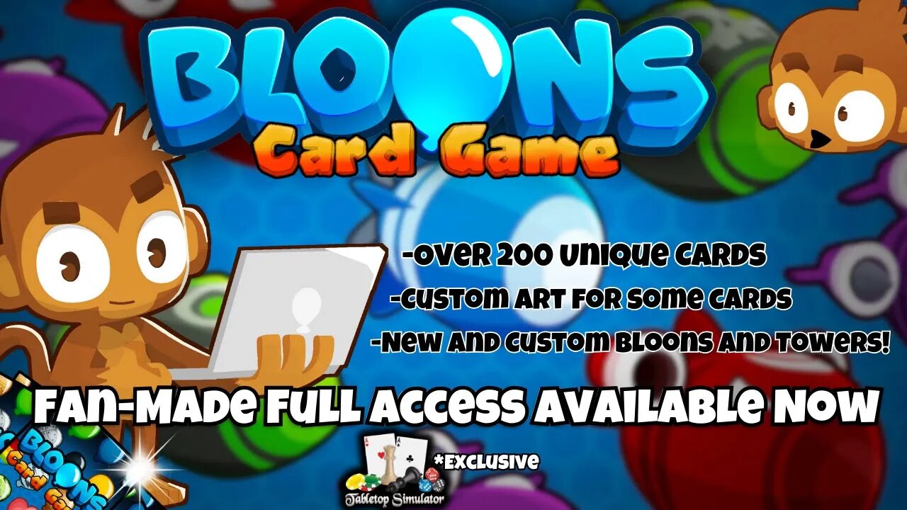 Unofficial Bloons Card Game | Bloons Card Game