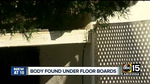 Two bodies found buried in backyard of Phoenix home