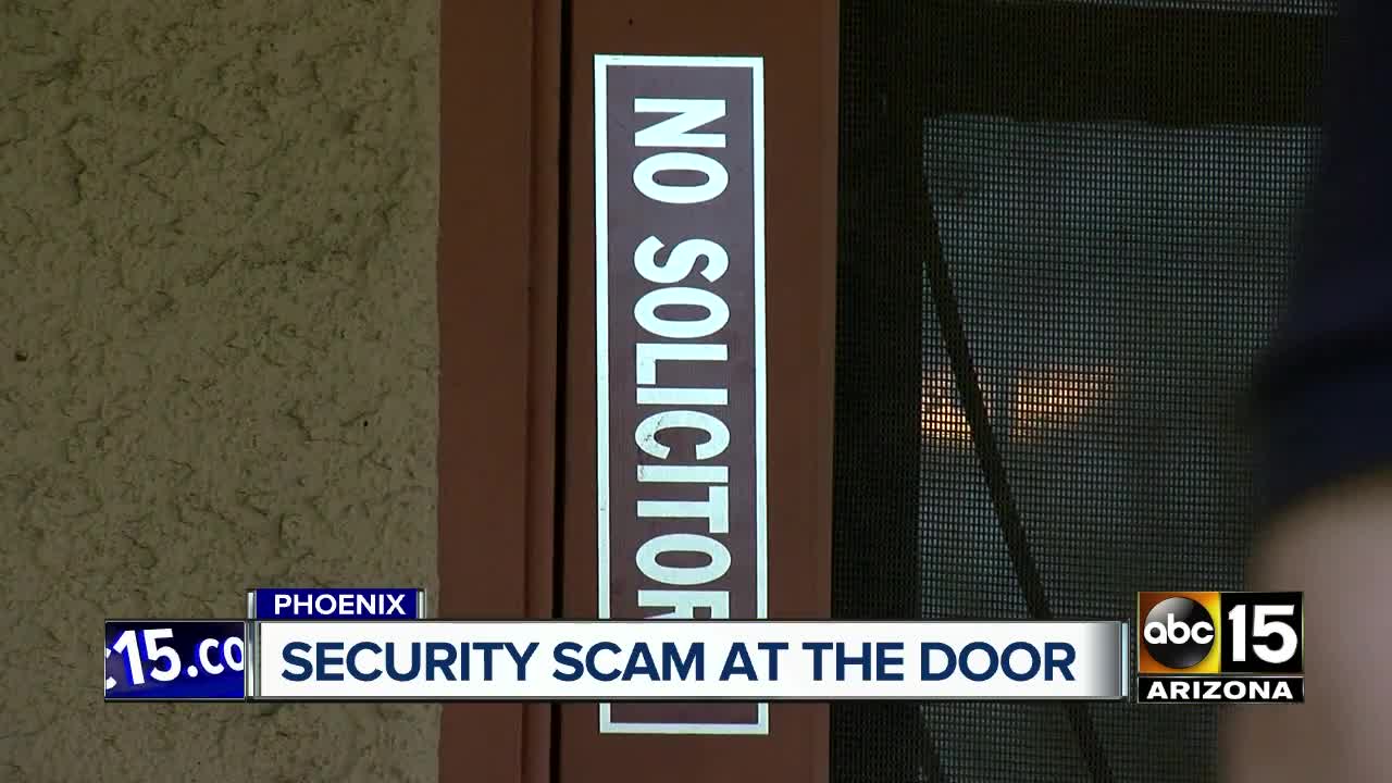 Scammers caught targeting home security systems in Phoenix