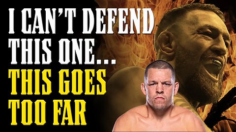 Conor McGregor's New Tweet to Nate Diaz is INDEFENSIBLE!! Is He a BAD PERSON After All??
