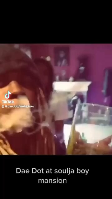 DaeDot at Soulja boy mansion