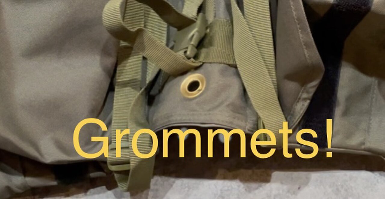 Grommet time…get in here!