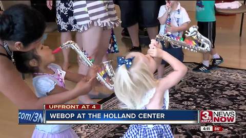 WeBop teaches jazz to toddlers at the Holland Center