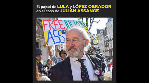 El padre de Assange cuenta a RT que Lula y López Obrador prestaron ayuda en el caso de su hijo