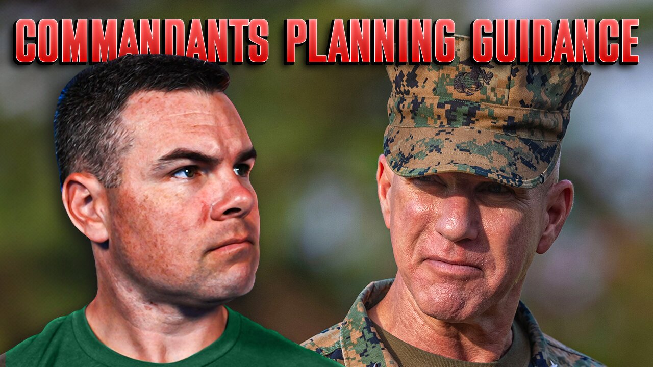 The Marine Corps Commandant's Planning Guidance 2024