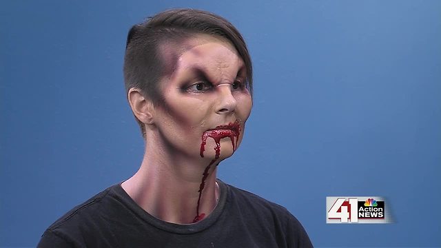 A Halloween makeup transformation - Part 2