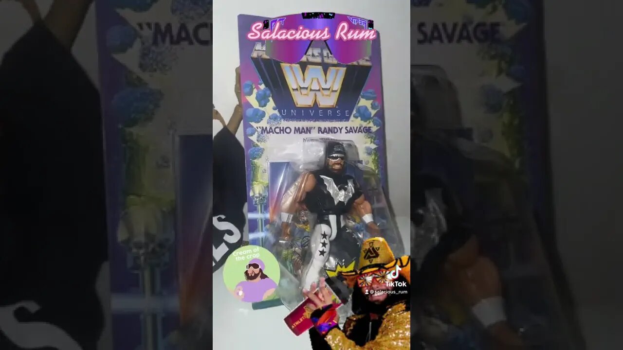 MACHO MAN RANDY SAVAGE - Masters of the WWE Universe #shorts