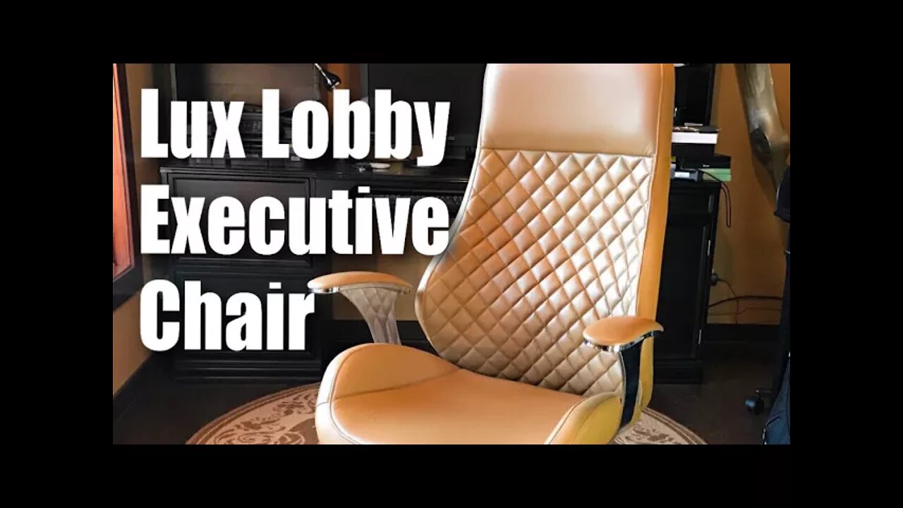 Exotic Car Inspired Executive Office Chair Review